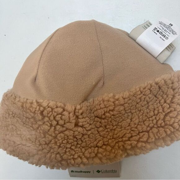 Madhappy Columbia Sherpa Beanie Small / Medium Unisex Camel NEW - Picture 10 of 10
